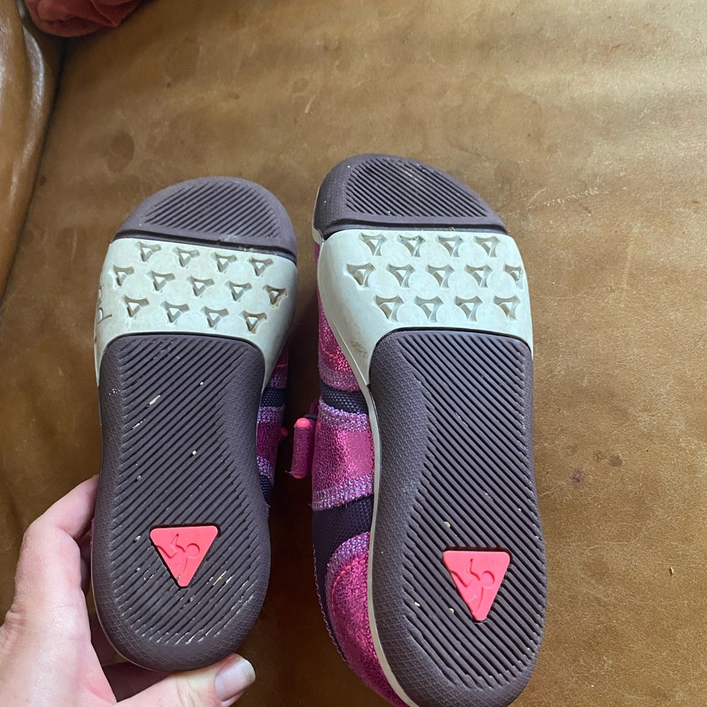 Place Fuschia, Purple and Pink MaryJane Sneakers
